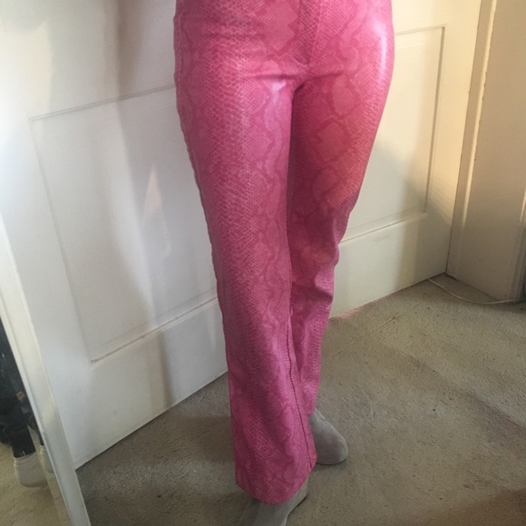 Pink Python Pants! - Picture 4 of 5